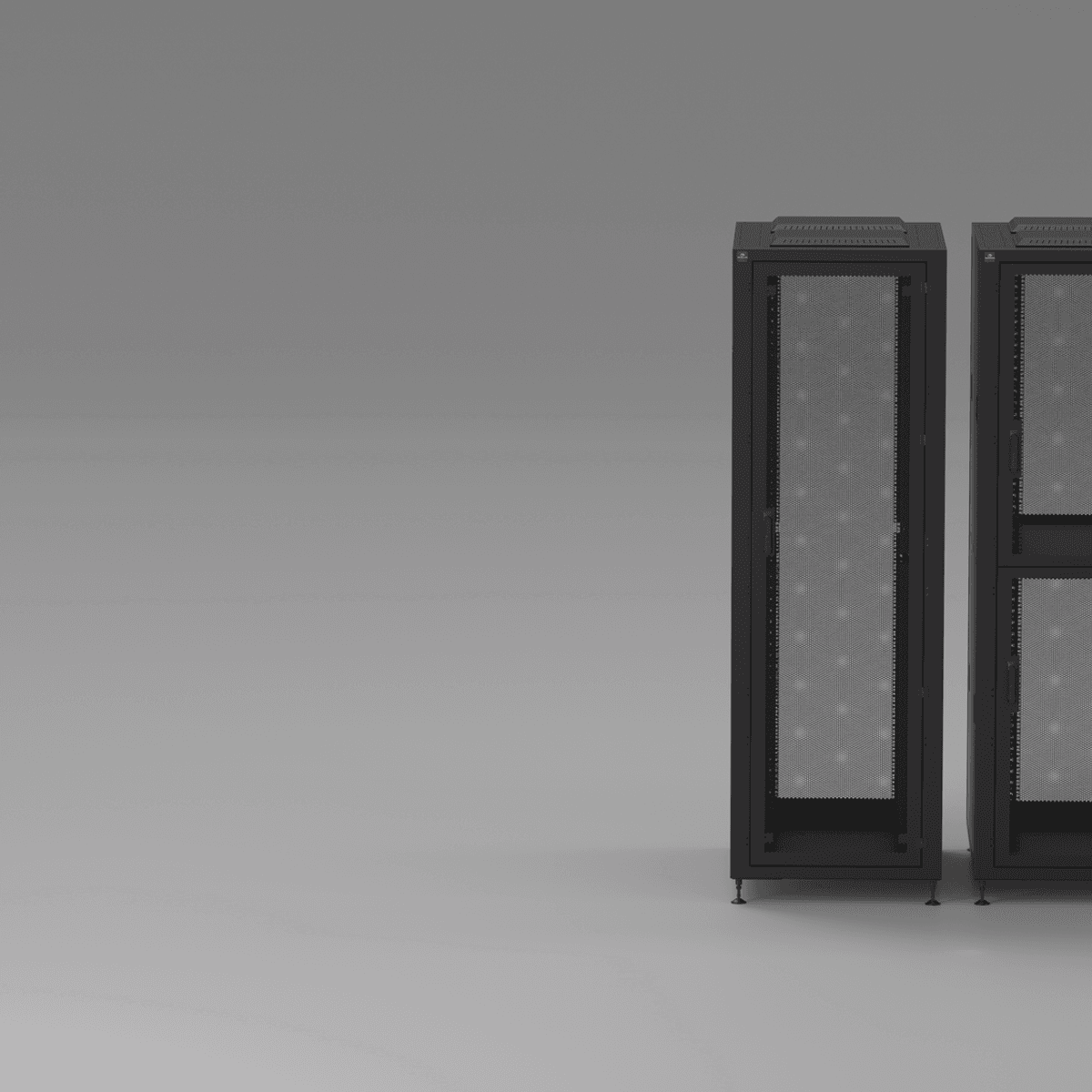 Wenvex W-Series welded frame, three-quarter view.